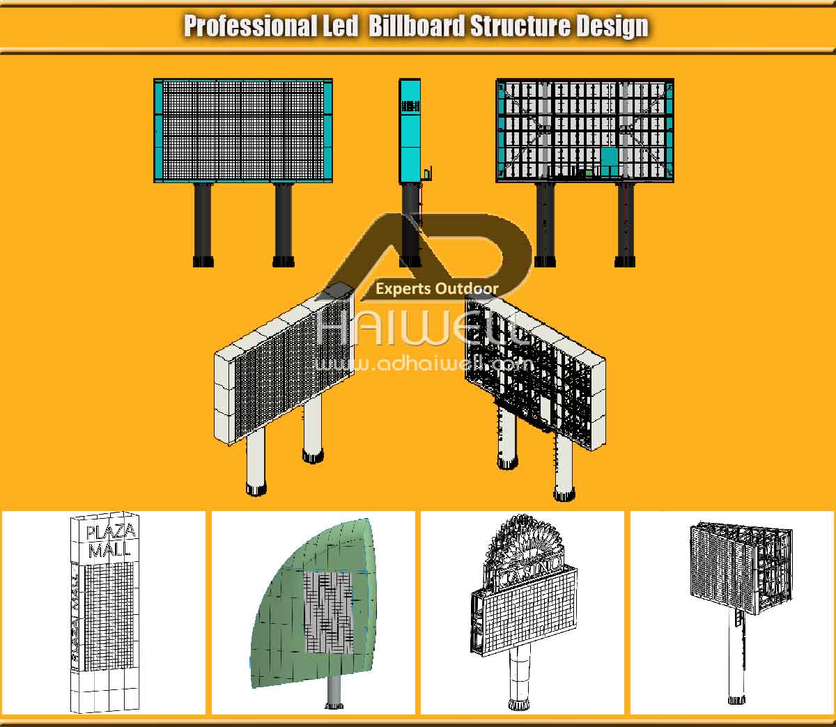 Professionale-LED-Billboard-Structure-Design