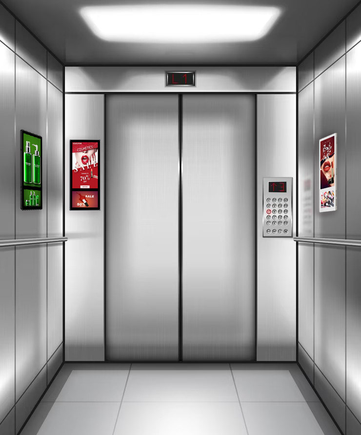 Display LCD ascensore Digital Sigange