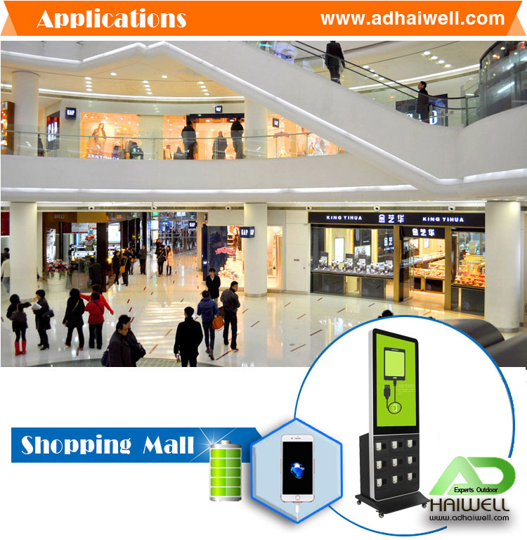Applicazione-stazione-di-ricarica-mobile per-centro commerciale