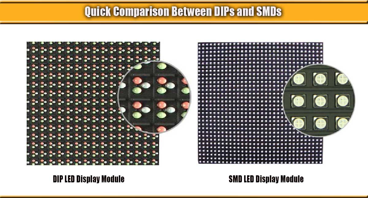 Moduli DIP-SMD-LED-