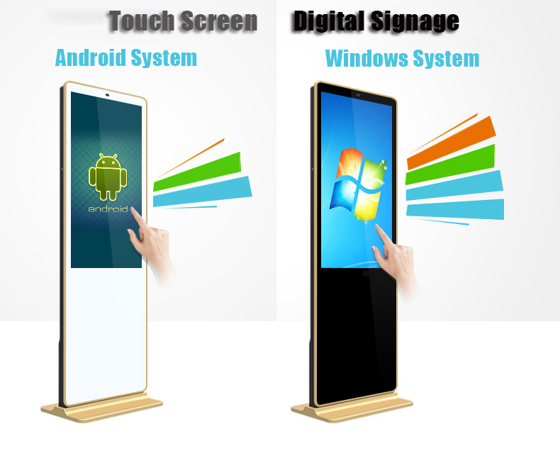Interactive-Digital-Signage-screen-display touch-