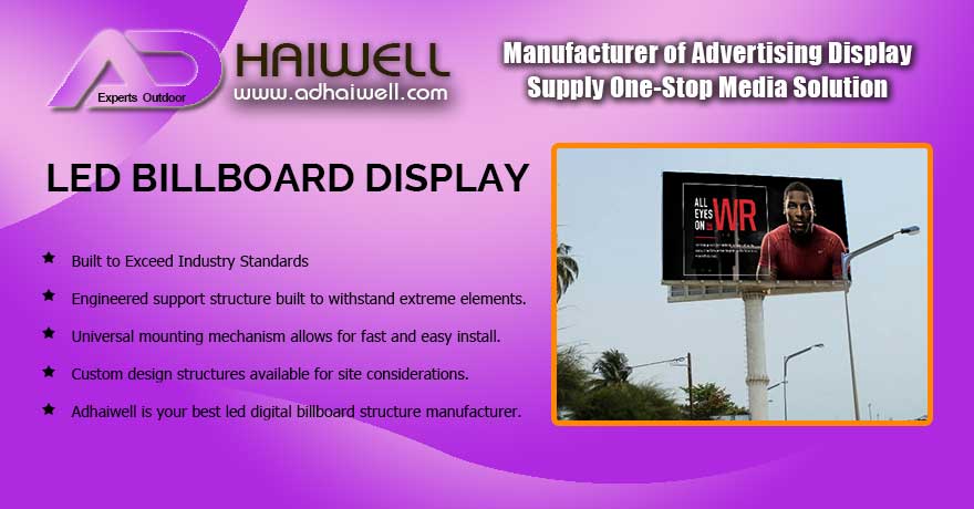 Produttore di display per cartelloni pubblicitari a LED