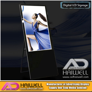 Display LCD a 43 pollici per la pubblicità di display per display LCD digitale