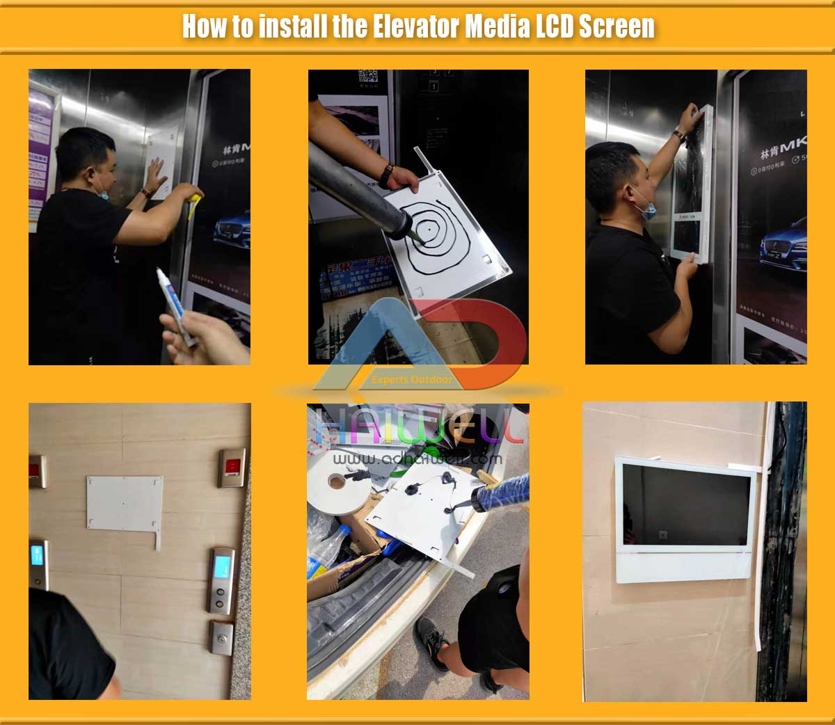 How-to-Install-Elevator-Media-LCD-Screen