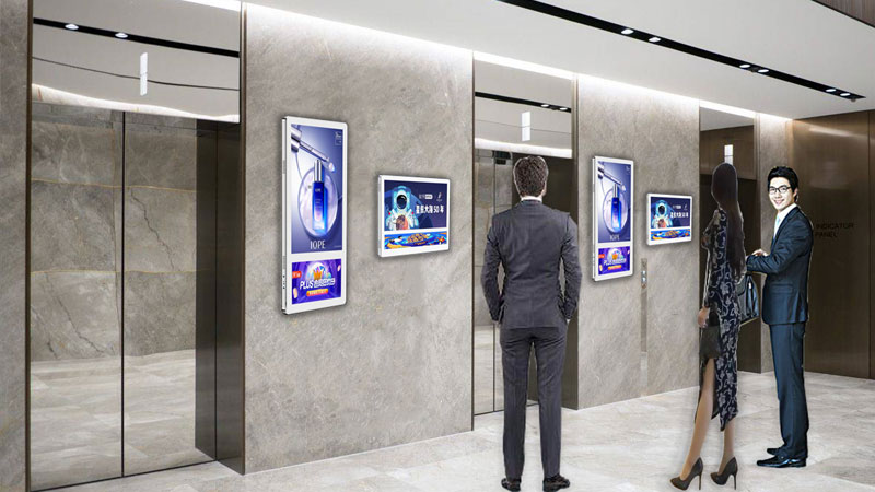 Display pubblicitario per elevatori e produttori di ascensori collaborano per rivoluzionare i media pubblicitari