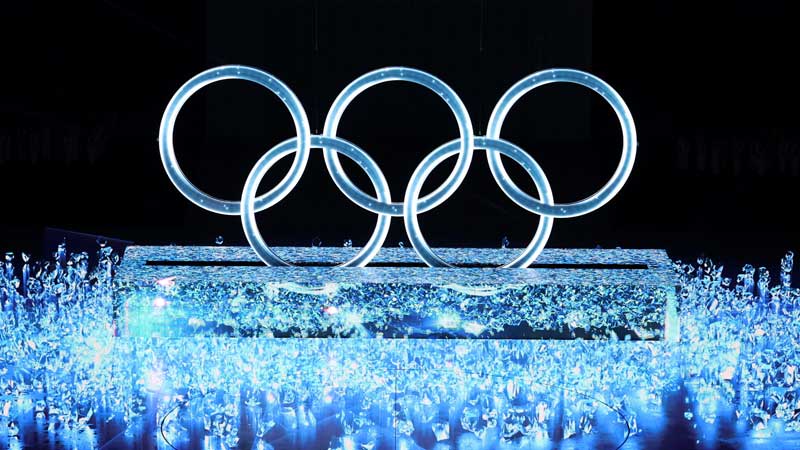 Cerimonia di apertura del 2022 Le Olimpiadi invernali di Pechino dispone di schermi LED 3D
