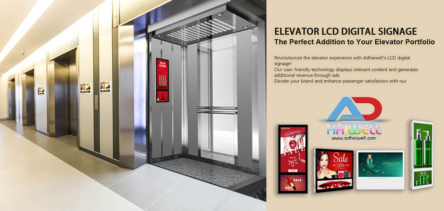 Segnale digitale LCD ascensore per la cabina ascensore