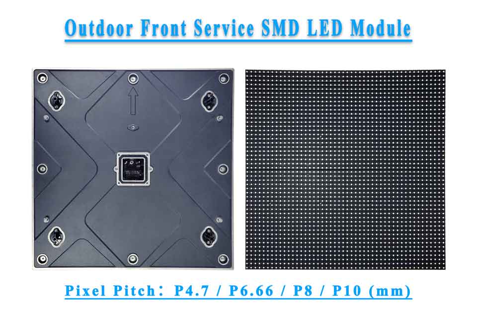 Modulo Led SMD di servizio anteriore esterno
