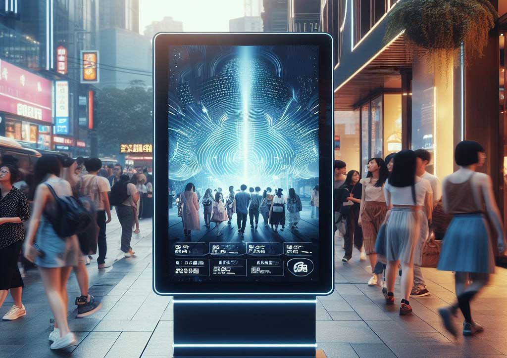Innovativi display pubblicitari digitali Urban Mupi